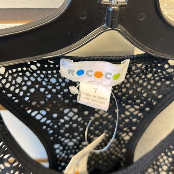 NWT Swim Cover up Black ROCOCO - Picture 4 of 4